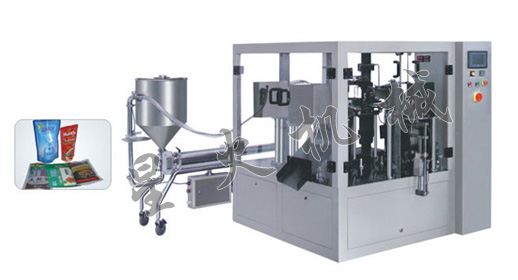 给袋式全自动酱料包装机